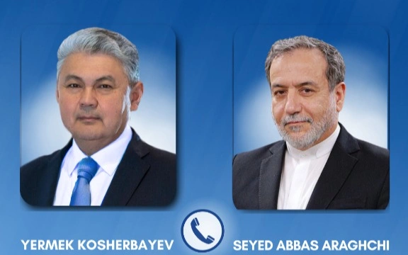 Kazakh and Iranian foreign ministers mull over Middle East situation