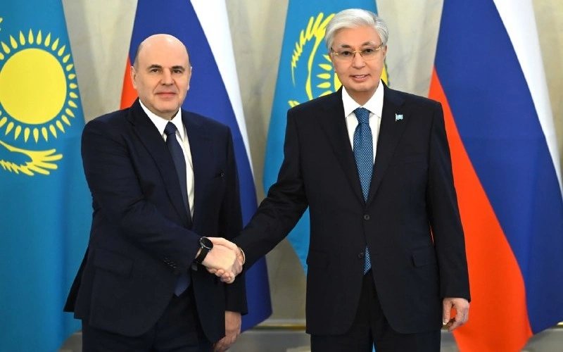 Касым-Жомарт Токаев принял Премьер-министра России