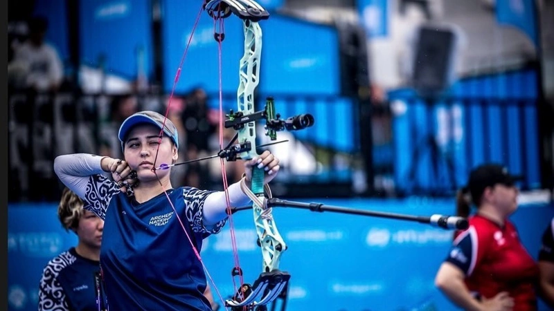 Kazakhstan wins gold at Asian Archery Cup