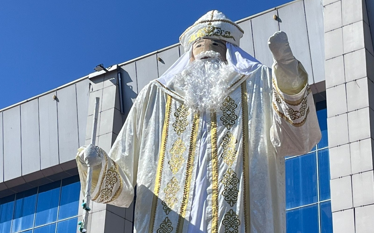 Павлодарда жасалған алып Қыдыр ата әлемдік рекордтар кітабына енді