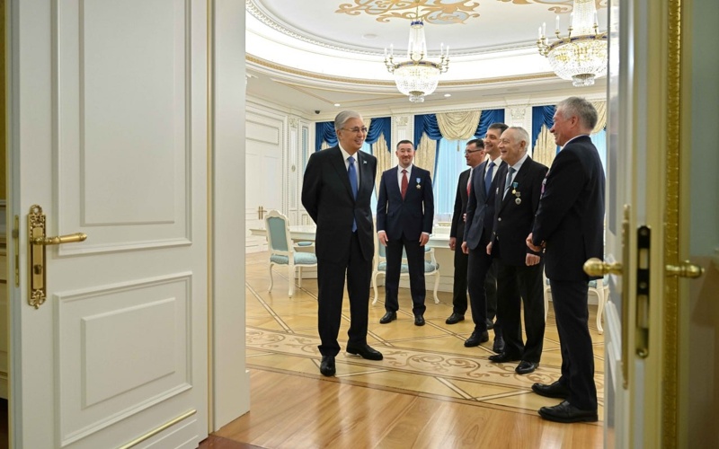 Kazakh President awards Yervand Ilyinsky Kazakhstannyn Yenbek Yeri title Kazakh President awards Yervand Ilyinsky Kazakhstannyn Yenbek Yeri title