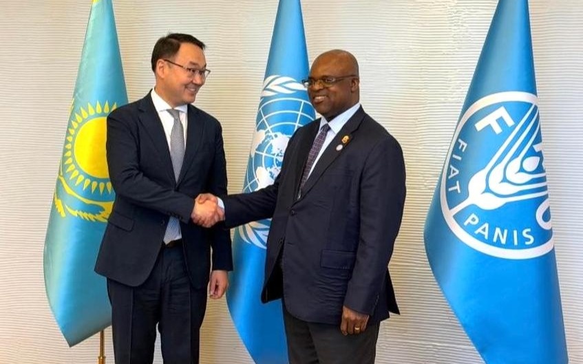 Kazakhstan promotes global initiatives on water security and agricultural cooperation in Rome