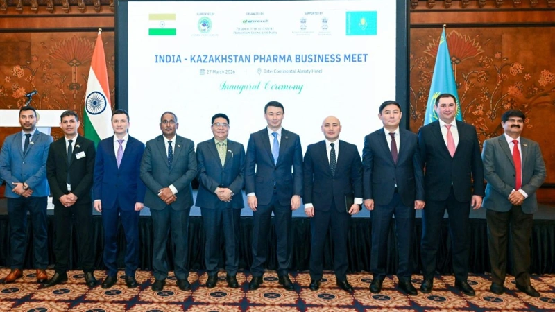 Kazakhstan and India boost pharmaceutical cooperation 