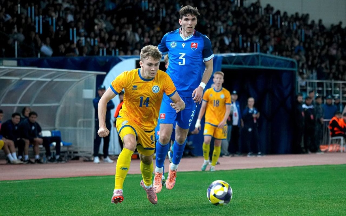 EURO-2027: Футболдан Қазақстан жастар құрамасы Словакияға есе жіберді