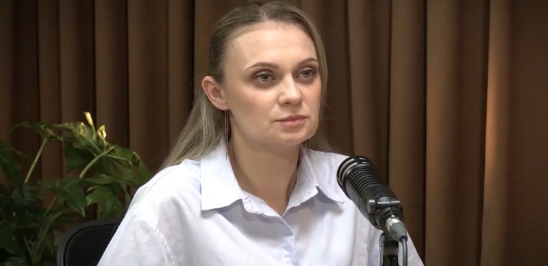 Кадр с подкаста Bizdin Orta