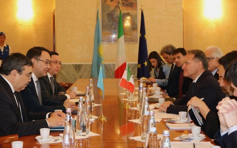 Казахстан продвигает глобальные инициативы по&nbsp;водной безопасности и&nbsp;аграрному сотрудничеству в&nbsp;Риме