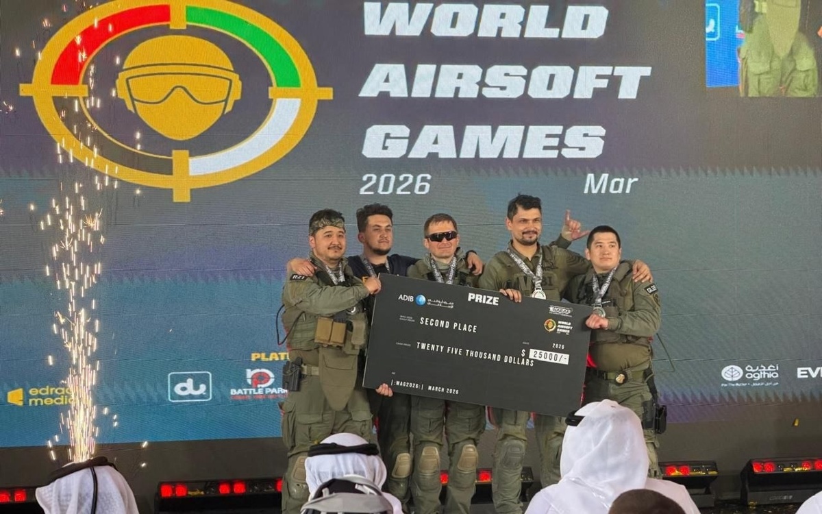Kazakhstan team grabs silver at World Airsoft Games in Abu Dhabi