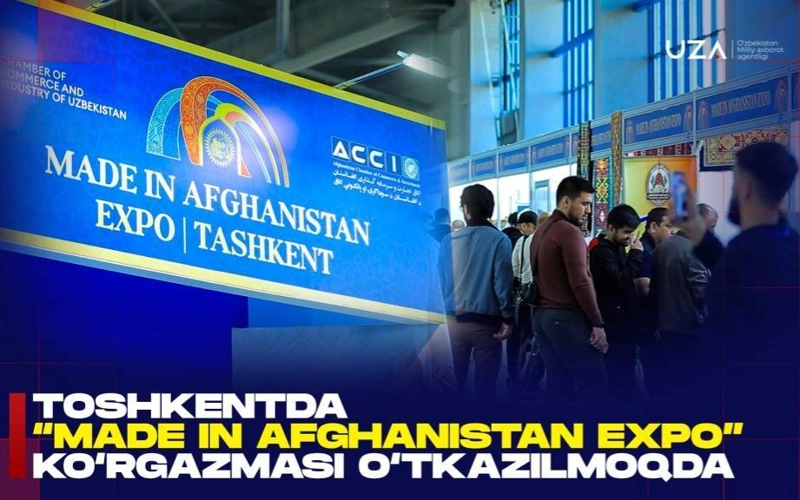 Tashkent hosts 'Made in Afghanistan' Expo