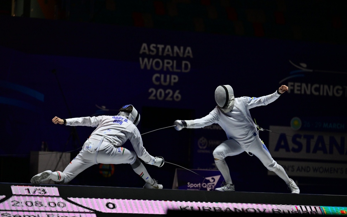 Руслан Құрбанов Астанадағы семсерлесуден әлем кубогының финалында бақ сынайды