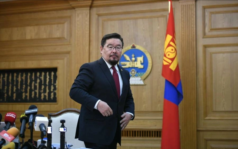 Mongolia's prime minister steps down