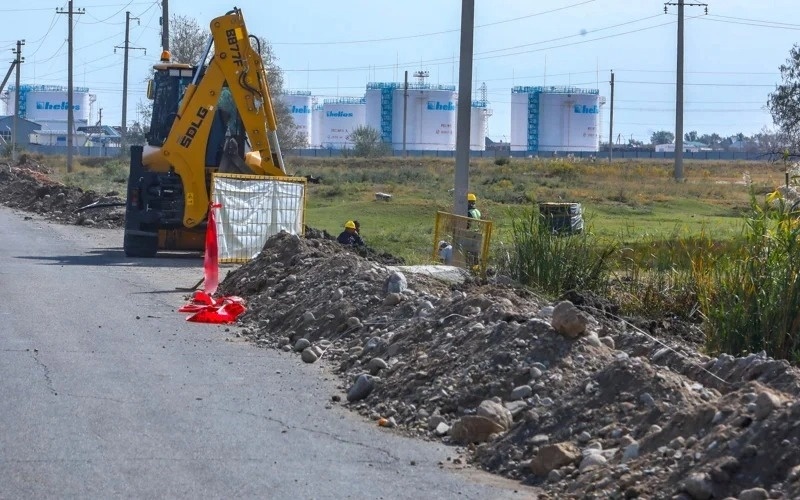 газ қувурларини ётқизиш
