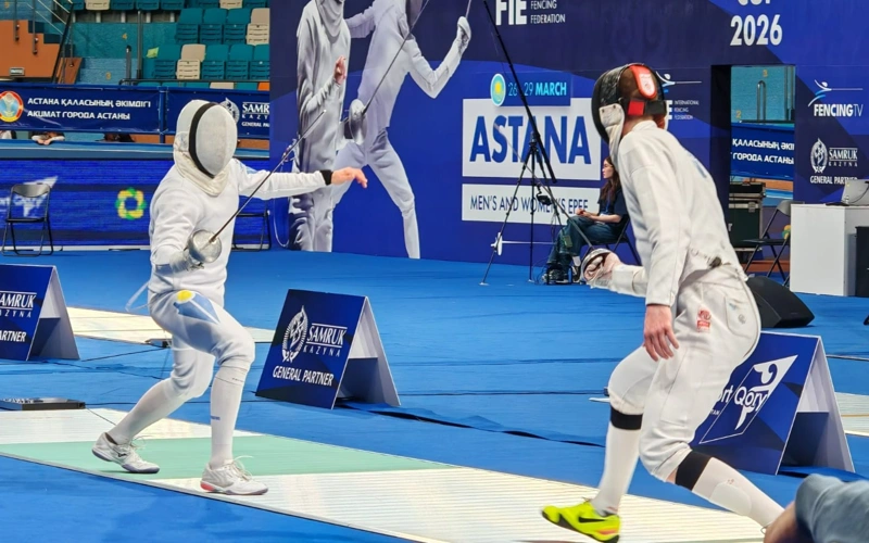 Kazakhstani fencers start successfully at FIE Épée World Cup stage