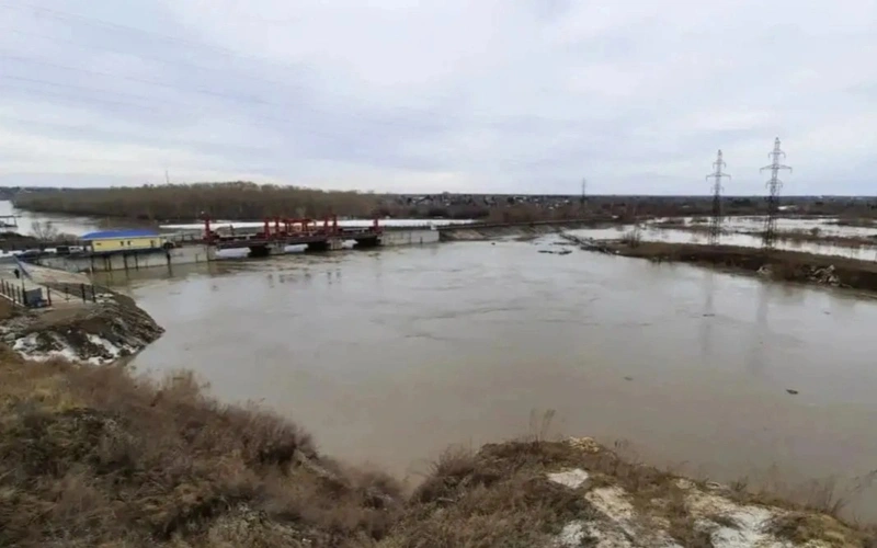 Water level up in Sharlyk River of N Kazakhstan region