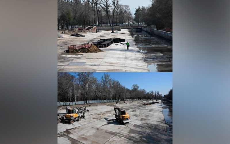 Когда завершится реконструкция Большого Алматинского канала а