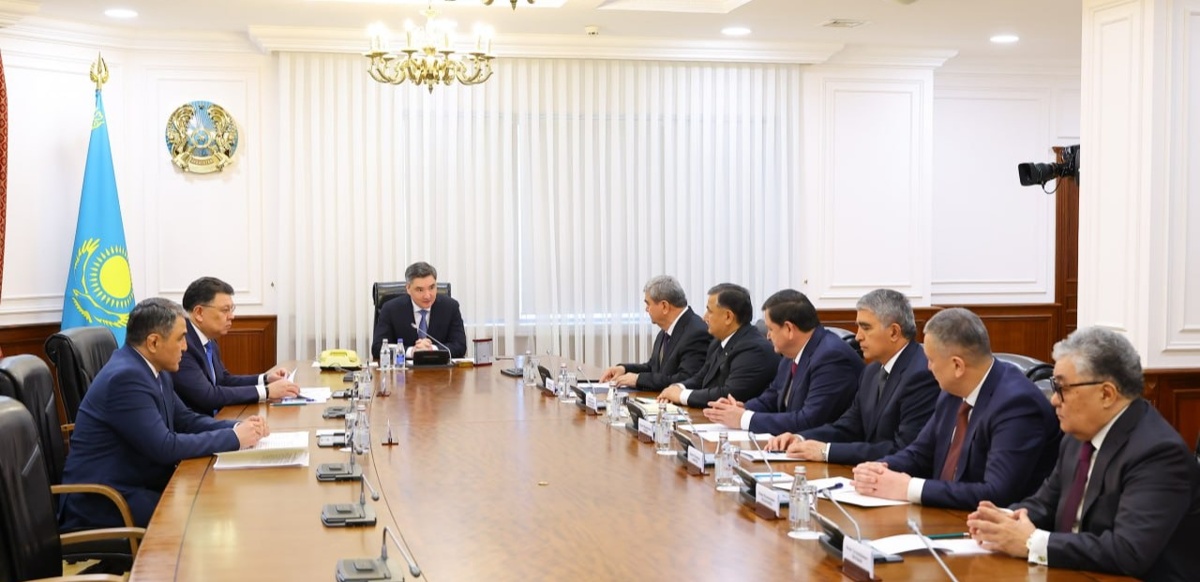 Олжас Бектенов Халықаралық Аралды құтқару қорының басқарма мүшелерімен кездесті