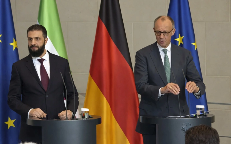 Germany, Syria, Friedrich Merz, Ahmed al-Sharaa, Merz