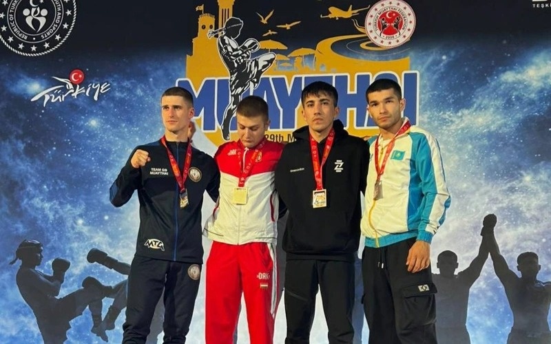 Kazakh Muay Thai fighters claim 20 gold medals in T&uuml;rkiye