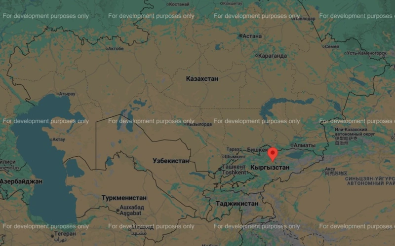 В Кыргызстане зафиксировали землетрясение
