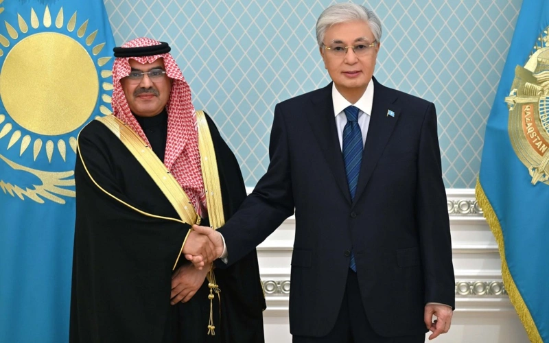Prezıdent Saýd Arabııasy Koroldiginiń elshisin qabyldady