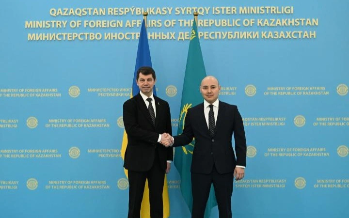 Kazakhstan, Ukraine agree to expand bilateral ties during interagency consultations in Astana 