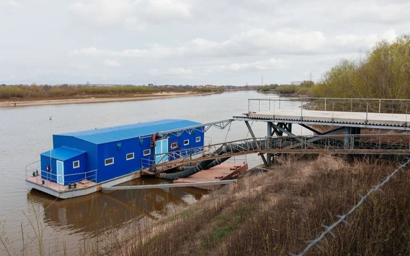 В Атырау завершено строительство крупнейшей водоочистительной станции