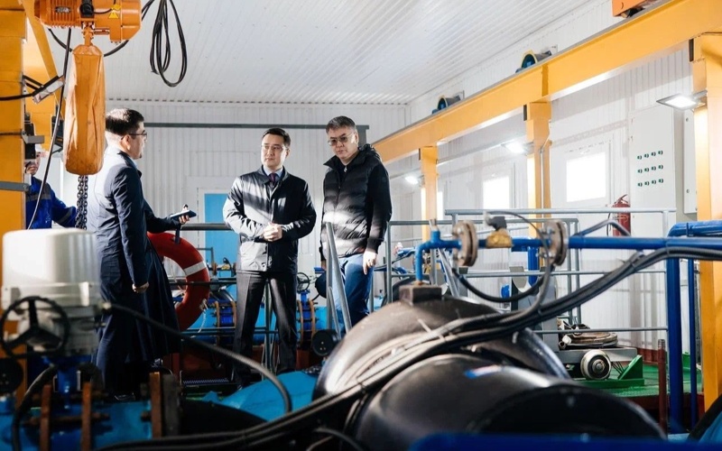 В Атырау завершено строительство крупнейшей водоочистительной станции