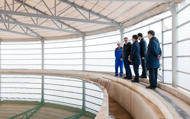 В Атырау завершено строительство крупнейшей водоочистительной станции