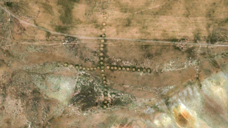 Торғай геоглифтері