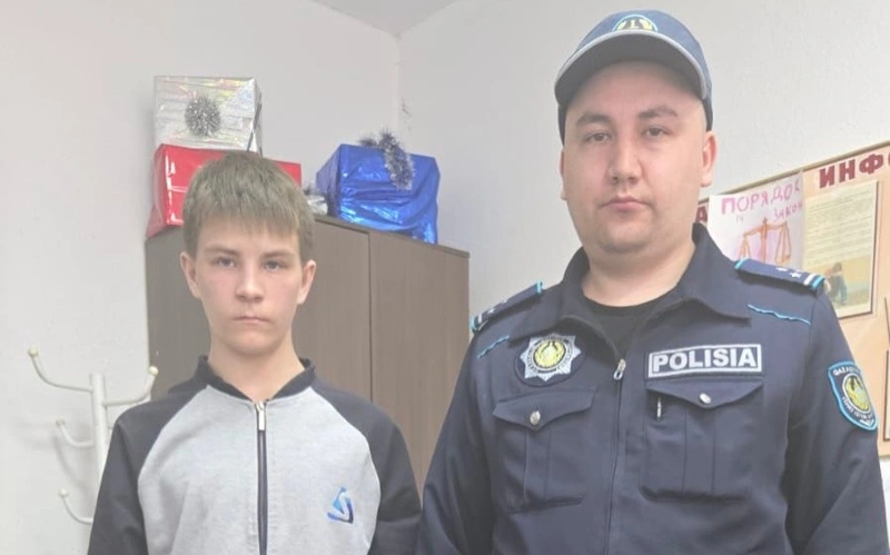 Пропавшего мальчика нашли в Костанае