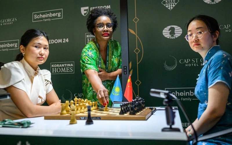 Bibisara Assaubayeva retains lead at FIDE Women’s Candidates Tournament