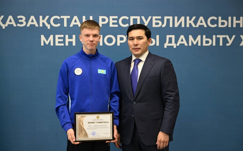 Қысқы Олимпиада және Паралимпиадада үздік ондыққа енген спортшылар марапатталды Қысқы Олимпиада және Паралимпиадада үздік ондыққа енген спортшылар марапатталды