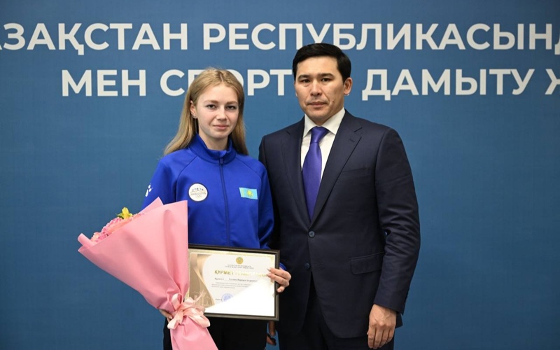 Қысқы Олимпиада және Паралимпиадада үздік ондыққа енген спортшылар марапатталды Қысқы Олимпиада және Паралимпиадада үздік ондыққа енген спортшылар марапатталды