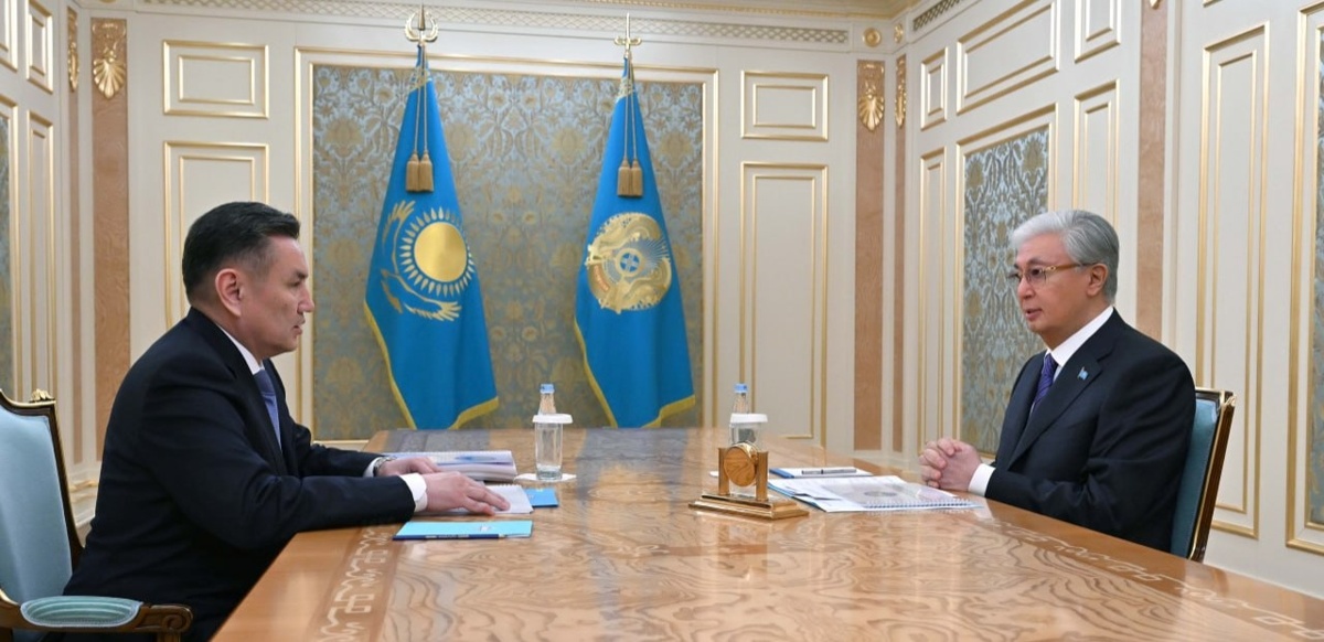 Мемлекет басшысы ШҚО әкімі Нұрымбет Сақтағановты қабылдады