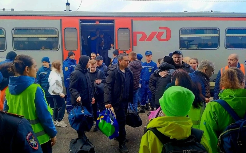 Пассажирский поезд сошел с рельсов в Ульяновской области