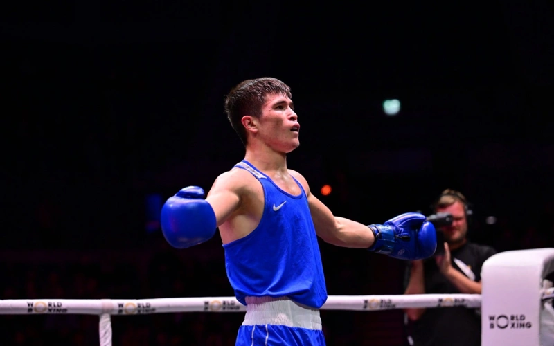 Kazakhstani boxer reaches semifinals at Asian Boxing Championship 