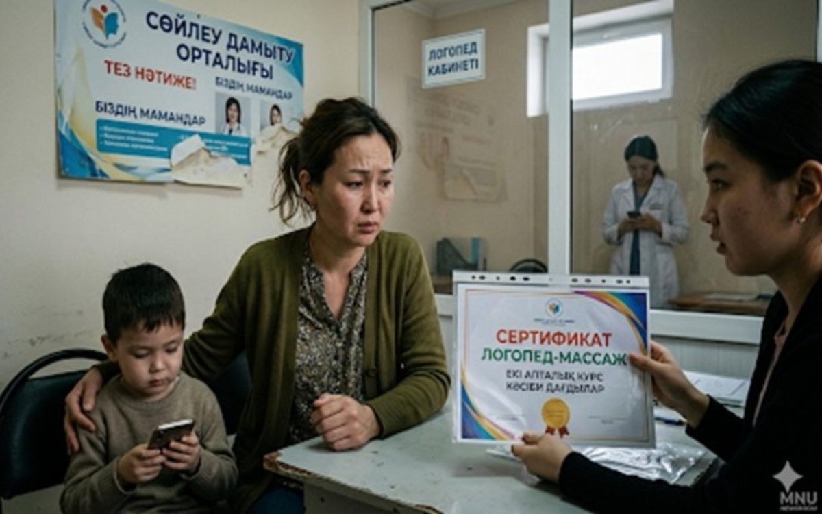 Тұтыққан ұрпақ: Логопедия – бизнес пе, әлде көмек пе