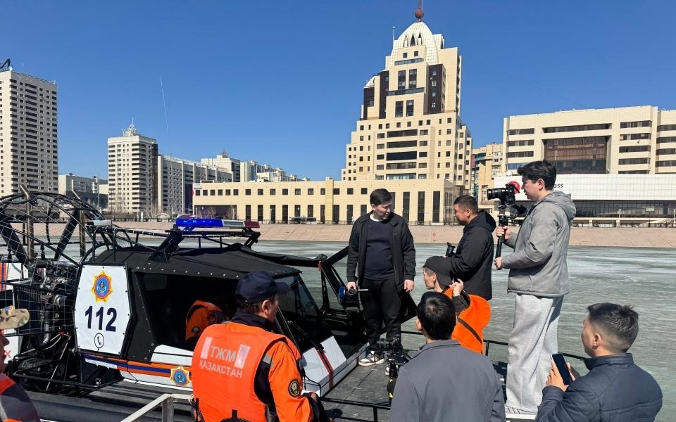 ТЖМ құтқарушылары Есіл өзенінде патрульдеу жұмыстарын жүргізді