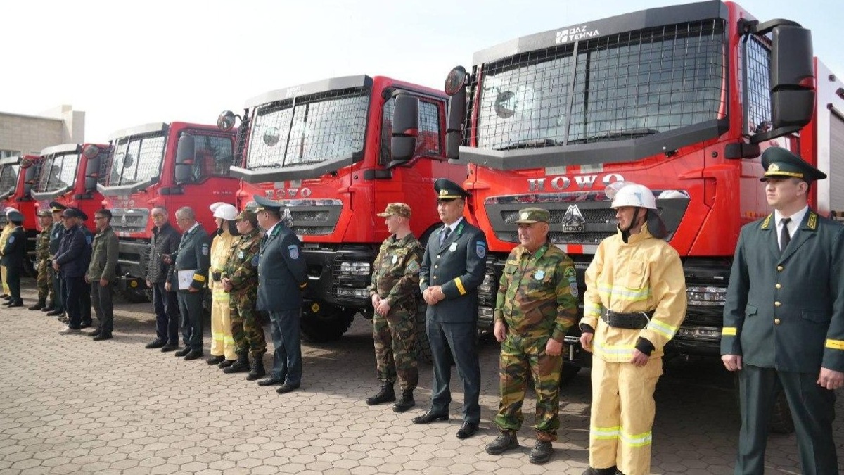Ақмола облысының орман мекемелеріне өртке қарсы жаңа техника табысталды
