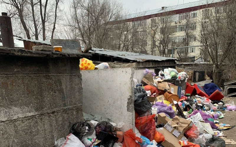 Жители Тараза жалуются на мусоровывозящую компанию более 10 лет