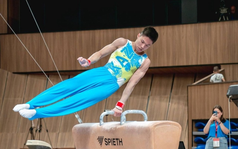 Kazakhs gymnasts win silver and bronze at  World Cup in Cairo