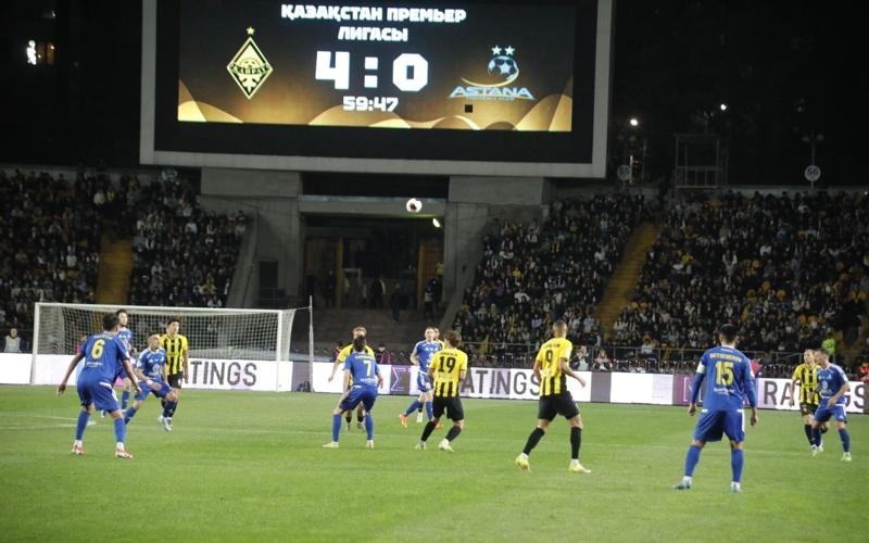 «Kaırat» razgromıl «Astaný» ı vyshel na pervoe mesto v KPL «Kaırat» razgromıl «Astaný» ı vyshel na pervoe mesto v KPL