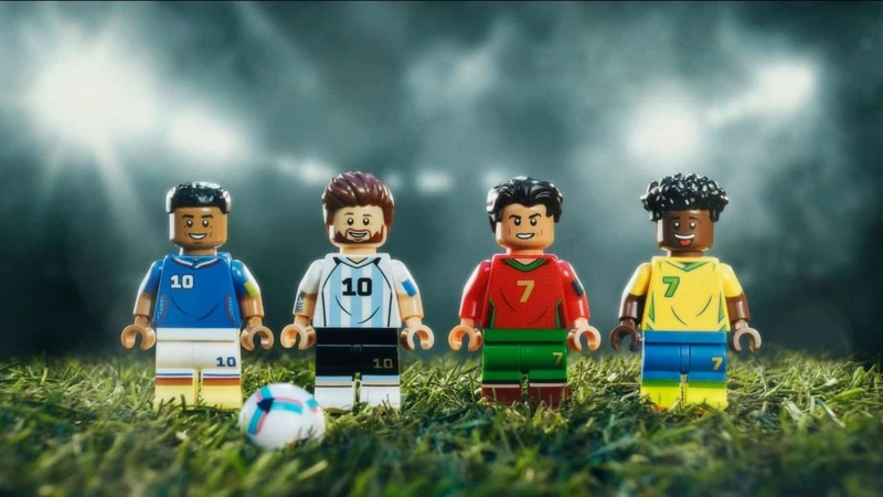 LEGO launches football sets ahead of World Cup 2026