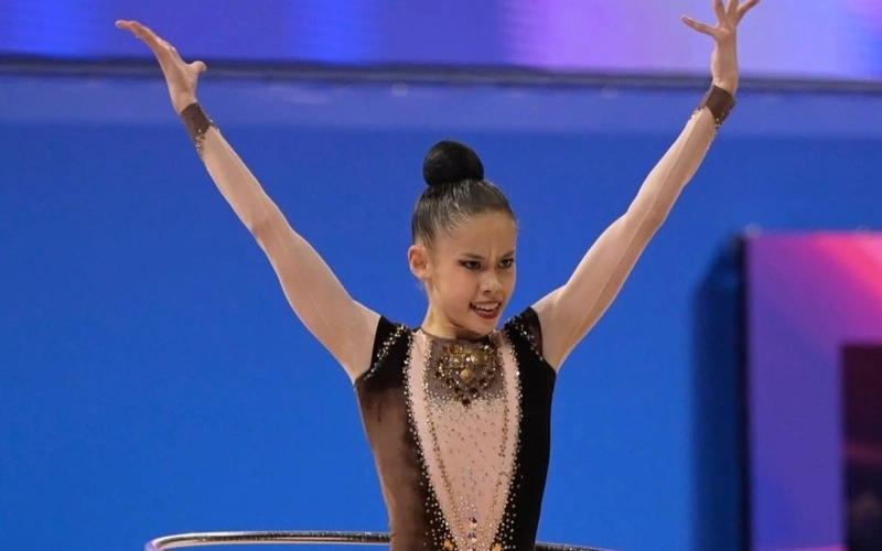 Akmaral Yerekesheva wins bronze at 2026 Rhythmic Gymnastics Grand Prix in France
