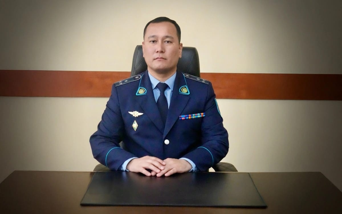 Шымкент қаласы Полиция департаменті бастығының жаңа орынбасары тағайындалды