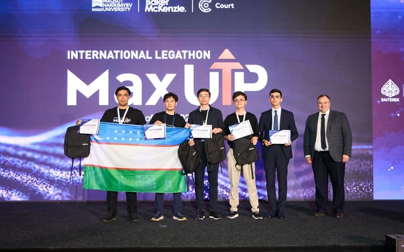 Астанада 13 мамлакатдан келган талабалар рақамли давр учун энг яхши ҳуқуқий ечимларни тақдим этди