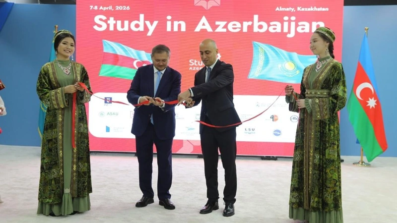 Qazaqstanda Ázerbaıjan joǵary oqý oryndarynyń kórmesi bastaldy