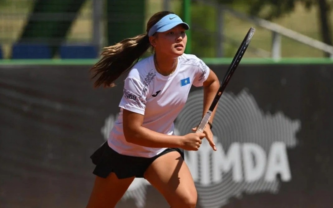16-year-old Kazakh tennis player clinches title in Algeria