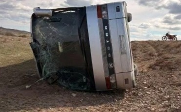 Қарағанды маңында аударылған автобуста зардап шеккендердің басым бөлігі үйіне жіберілді