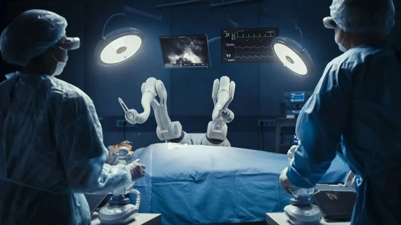robot, hırýrgııa, ota