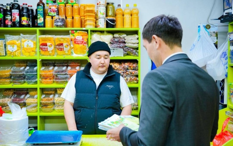 Elordalyq kásipkerlerge tazalyqty saqtaý jóninde chek-paraqshalar taratyldy